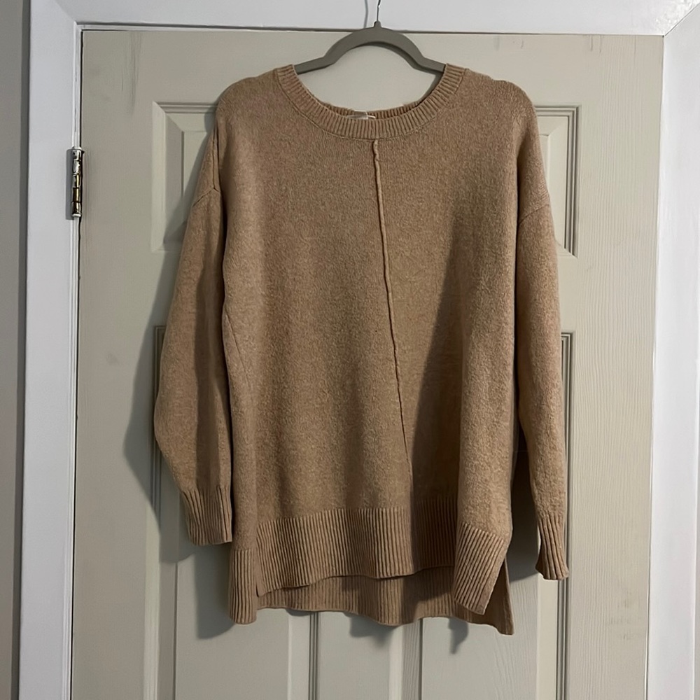 Tan sweater